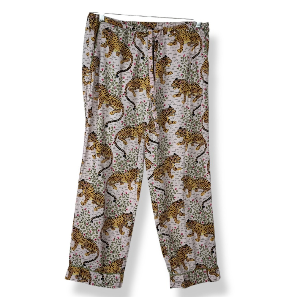 Printfresh Leopard Print Pajama Set - White And B… - image 5